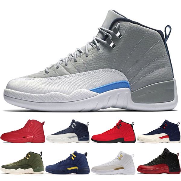 12 12s gym red bulls mens basketball shoes michigan international flight college navy flu game chinese new year men sports sneakers designer
12 12s gym red bulls mens basketball shoes michigan international flight college navy flu game chinese new year men sports sneakers designer