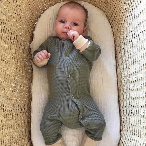 baby clothes boy girl romper long sleeve solid printing newborn cotton rompers jumpsuit costumes, Blue
baby clothes boy girl romper long sleeve solid printing newborn cotton rompers jumpsuit costumes, Blue