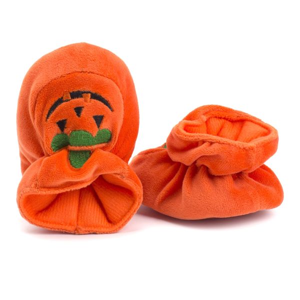 high 1 pair kids baby shoes pumpkin keep warm anti-slip first walkers learn breathable for halloween dog88, Black
high 1 pair kids baby shoes pumpkin keep warm anti-slip first walkers learn breathable for halloween dog88, Black