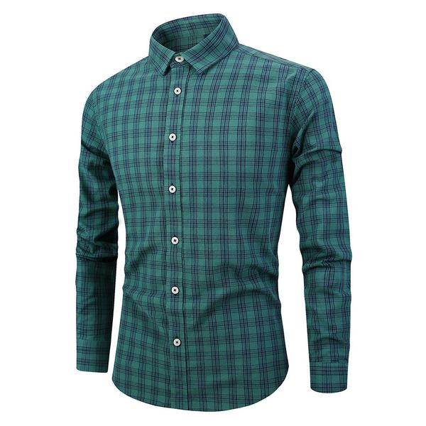 autumn men shirts casual slim fit streetwear plaid printed colorful lapel button up dress shirt long sleeve blouse 5xl, White;black
autumn men shirts casual slim fit streetwear plaid printed colorful lapel button up dress shirt long sleeve blouse 5xl, White;black