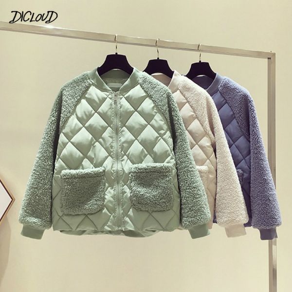 winter coat women fashion long sleeve loose parkas female imitation lamb hair korean casual jacket plus size woman clothes, Black;gray
winter coat women fashion long sleeve loose parkas female imitation lamb hair korean casual jacket plus size woman clothes, Black;gray
