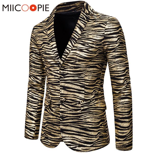winter coat men brand tiger skin print bronzing mens suit jacket blazers nightclub stage slim fit blazer black men casual coat, White;black
winter coat men brand tiger skin print bronzing mens suit jacket blazers nightclub stage slim fit blazer black men casual coat, White;black