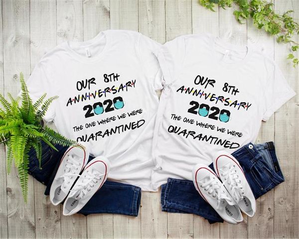 men's t-shirts quarantine anniversary couple quarantine's tee for anniversary's gift, White;black
men's t-shirts quarantine anniversary couple quarantine's tee for anniversary's gift, White;black