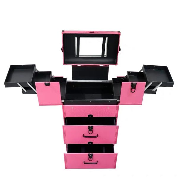 women multi-layer trolley cosmetic case new rolling luggage large trolley makeup box beauty tattoo manicure carry on toolbox
women multi-layer trolley cosmetic case new rolling luggage large trolley makeup box beauty tattoo manicure carry on toolbox