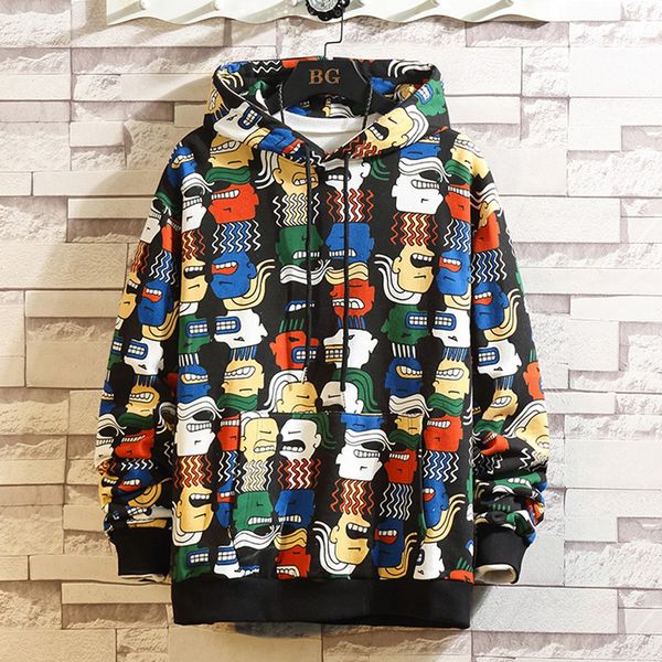 man hoodies streetwear casual autumn&winter funny hoodies long sleeve sudadera hombre sweatshirt outwear coat hoodie masculino, Black
man hoodies streetwear casual autumn&winter funny hoodies long sleeve sudadera hombre sweatshirt outwear coat hoodie masculino, Black