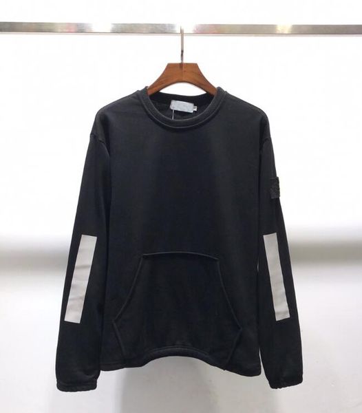 19ss italy men designer sweatshirt fashion brand 3m reflective luxury sweater street hip hop solid color pullover round neck, Black
19ss italy men designer sweatshirt fashion brand 3m reflective luxury sweater street hip hop solid color pullover round neck, Black