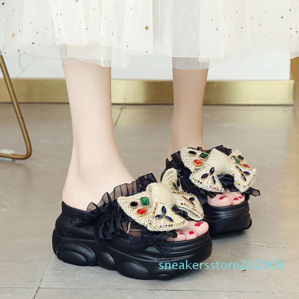 flip flops women slippers super high heels platform shoes comfortable rubber wedges shoes for women sandals summer woman, Black
flip flops women slippers super high heels platform shoes comfortable rubber wedges shoes for women sandals summer woman, Black