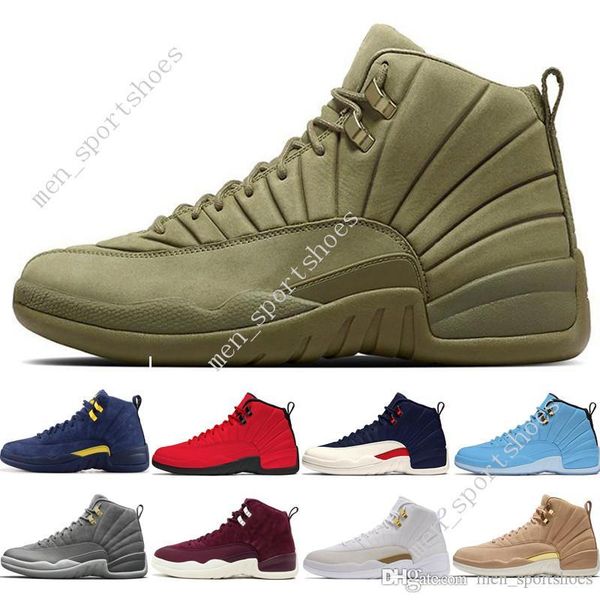 12 12s mens basketball shoes michigan bulls college navy vachetta tan dark grey bordeaux the master men sports sneakers trainers designer
12 12s mens basketball shoes michigan bulls college navy vachetta tan dark grey bordeaux the master men sports sneakers trainers designer