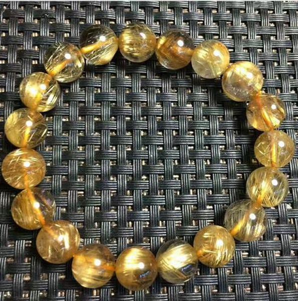 envÃo gratis de oro natural de cristal de pelo brasileño pulsera cuentas 10,6mm, Black
envÃo gratis de oro natural de cristal de pelo brasileño pulsera cuentas 10,6mm, Black