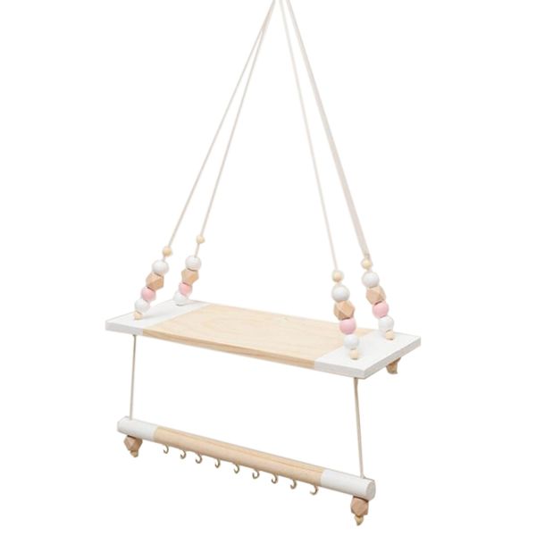 diy nordic children's room decorative wall frame wooden wall partition and colored beads hook children's room decoration p p, Pink;blue
diy nordic children's room decorative wall frame wooden wall partition and colored beads hook children's room decoration p p, Pink;blue