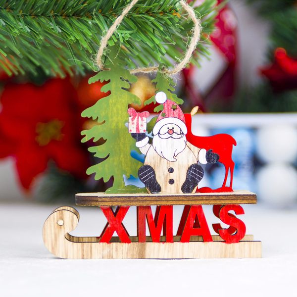 new wooden christmas pendant wood art crafts christmas sled santa claus snowman ornaments xmas tree hanging ornament decoration
new wooden christmas pendant wood art crafts christmas sled santa claus snowman ornaments xmas tree hanging ornament decoration