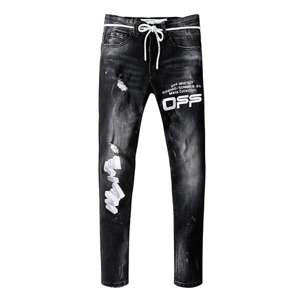 2020year fw new arrival brand designer men denim jeans embroidery pants fashion holes trousers us size 28-38 h4, Blue
2020year fw new arrival brand designer men denim jeans embroidery pants fashion holes trousers us size 28-38 h4, Blue