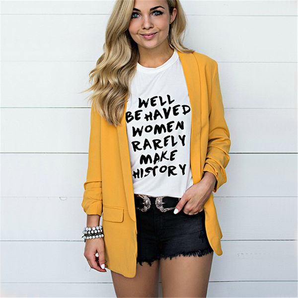 adisputent autumn chiffon blazer woman suit jacket fashion long sleeve pure color loose casual coat office lady basic jacket, White;black
adisputent autumn chiffon blazer woman suit jacket fashion long sleeve pure color loose casual coat office lady basic jacket, White;black