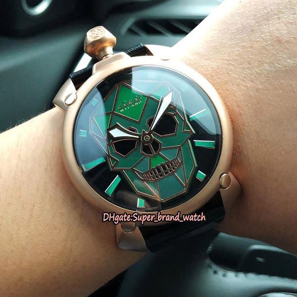 new gaga milano neymar bionic skull rose gold 5061 mechanical hand-winding green skull dial 6314.01s mens watch leather strap sport watches, Slivery;brown
new gaga milano neymar bionic skull rose gold 5061 mechanical hand-winding green skull dial 6314.01s mens watch leather strap sport watches, Slivery;brown