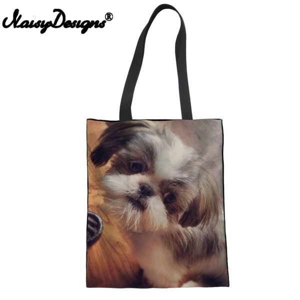 noisydesigns ши-тцу pet dog print женская сумка для покупок сумка для покупок мода плечо crossbody girl school pack lady travel book bag
noisydesigns ши-тцу pet dog print женская сумка для покупок сумка для покупок мода плечо crossbody girl school pack lady travel book bag