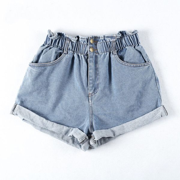 2019 new summer casual women classical shorts ladies loose high waisted fashion femael ruched stone wash denim short, White;black
2019 new summer casual women classical shorts ladies loose high waisted fashion femael ruched stone wash denim short, White;black