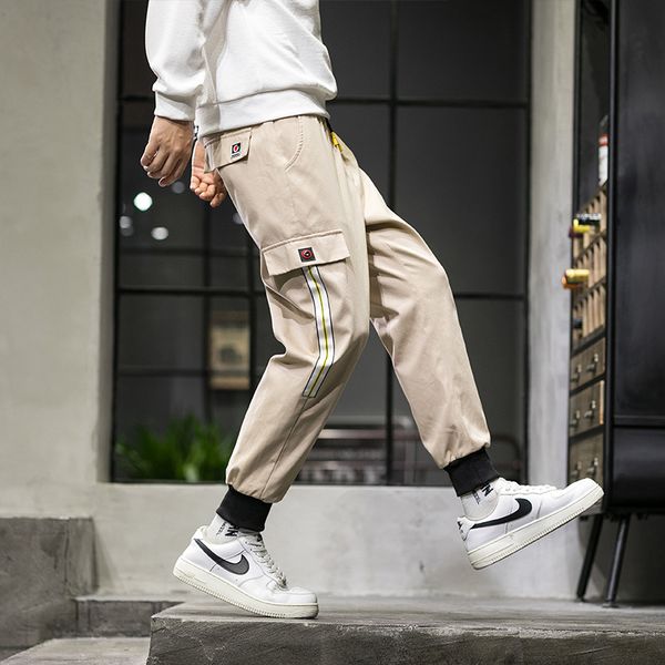 2020 mens joggers pants striped sweatpants fashion hip hop streetwear male overalls harem pants casual track pant ropa hombre, Black
2020 mens joggers pants striped sweatpants fashion hip hop streetwear male overalls harem pants casual track pant ropa hombre, Black