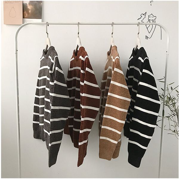 men striped sweaters casual pullovers o-neck colorful sweater slim fit knitting men's sweaters 3656, White;black
men striped sweaters casual pullovers o-neck colorful sweater slim fit knitting men's sweaters 3656, White;black