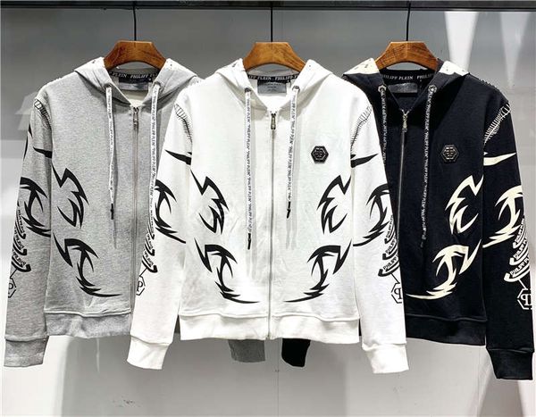 2019 fw new arrival brand de igner hip hop print men 039 clothing treet hoodie long leeve weat hirt m 3xl p3029, Black