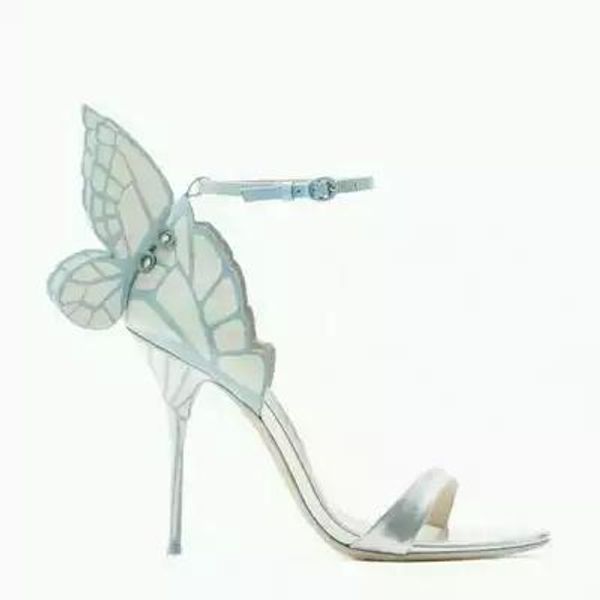 ladies patent leather high heel sandals buckle rose solid butterfly ornaments sophia webster peep-toe skyblue size 34-42, Black
ladies patent leather high heel sandals buckle rose solid butterfly ornaments sophia webster peep-toe skyblue size 34-42, Black