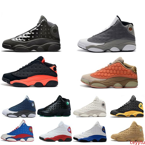 13 13s cap and gown men basketball shoes atmosphere grey terracotta blush black infrared phantom hyper chicago black cat men size 7.0-13
13 13s cap and gown men basketball shoes atmosphere grey terracotta blush black infrared phantom hyper chicago black cat men size 7.0-13