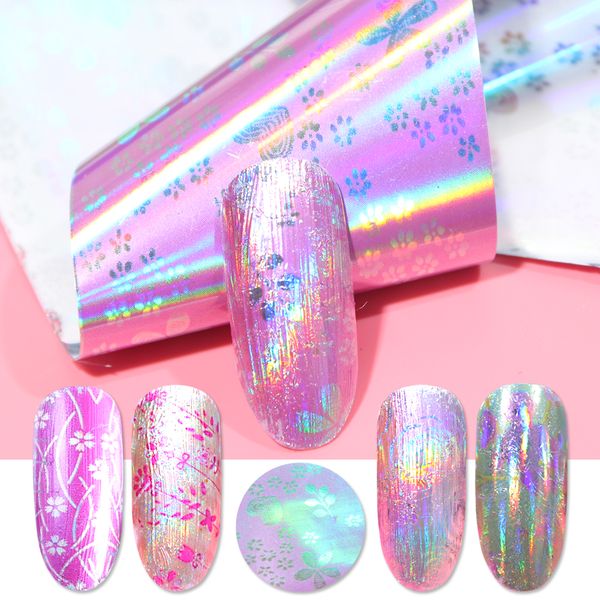 16pcs laser ab foil for nails starry holographic sliders polish wraps flora vine decal transfer stickers nails decorations be746, Black
16pcs laser ab foil for nails starry holographic sliders polish wraps flora vine decal transfer stickers nails decorations be746, Black
