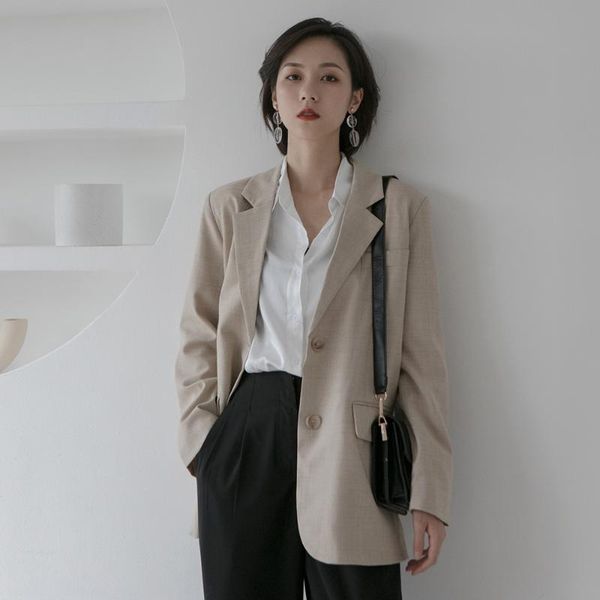 casual fashion suits ladies simple full sleeve with sashes slim fit solid color 2020 spring new elegant wild female blazer, White;black
casual fashion suits ladies simple full sleeve with sashes slim fit solid color 2020 spring new elegant wild female blazer, White;black