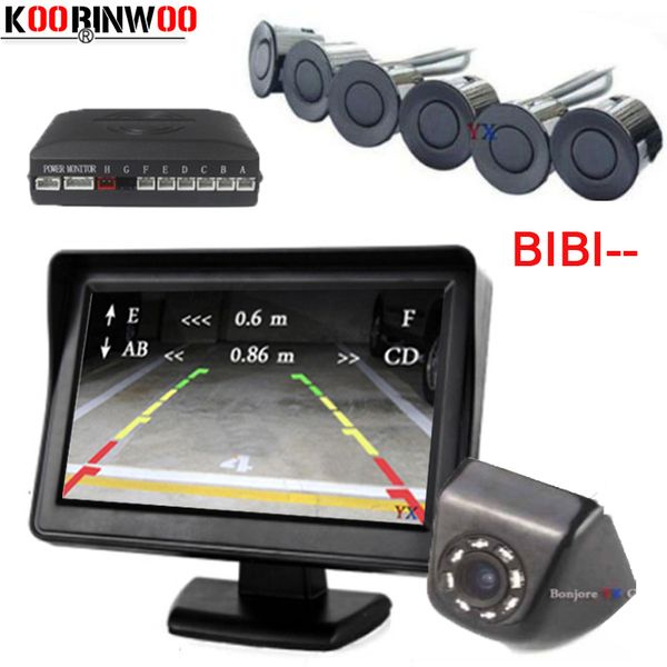 koorinwoo parktonic 8 parking sensor dual core double lcd display car reverse radar alarm kit with car rear view camera backup
koorinwoo parktonic 8 parking sensor dual core double lcd display car reverse radar alarm kit with car rear view camera backup