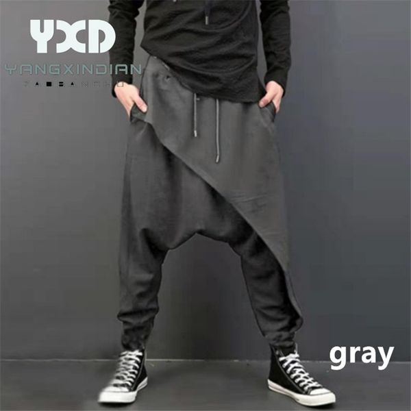 drape drop crotch harem mens pants 2020 hip-hop cross-pants fashion baggy dancing man pant new gothic punk style male trousers, Black
drape drop crotch harem mens pants 2020 hip-hop cross-pants fashion baggy dancing man pant new gothic punk style male trousers, Black