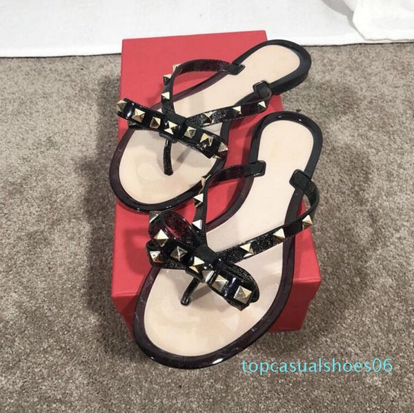 flip flops 2018 summer new fashio style europe united states brand designer rivets bow sandals shoes women sandals t06, Black
flip flops 2018 summer new fashio style europe united states brand designer rivets bow sandals shoes women sandals t06, Black