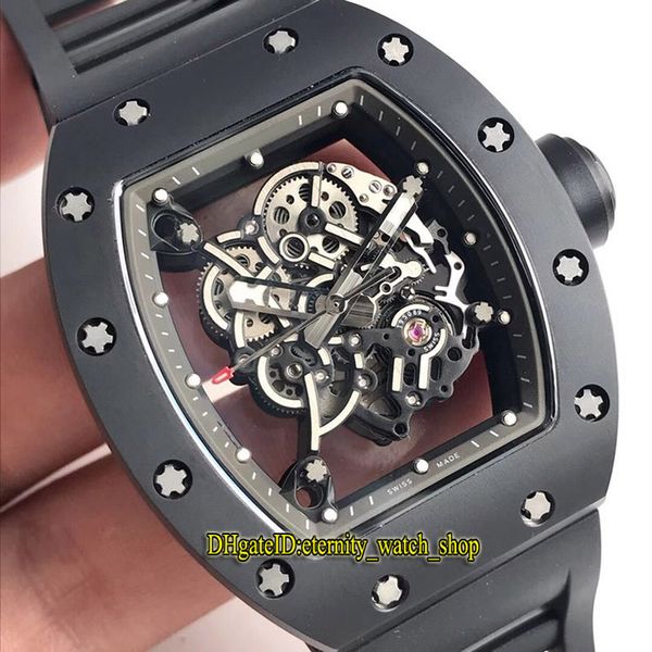 kv side white ceramic version rm 055 y-tzp ceramic case skeleton dial japan miyota nh automatic rm055 mens watch rubber strap sport watches, Slivery;brown
kv side white ceramic version rm 055 y-tzp ceramic case skeleton dial japan miyota nh automatic rm055 mens watch rubber strap sport watches, Slivery;brown