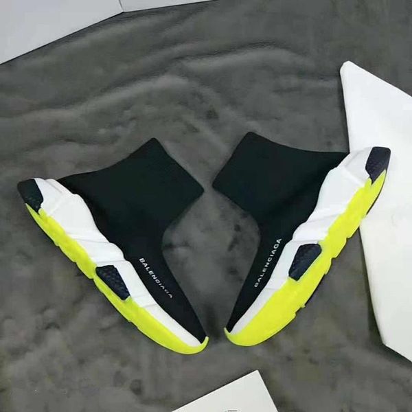 2020 new paris speed trainers knit sock shoes original luxury designer mens womens sneakers discount casual shoes size35-45 s10, Black
2020 new paris speed trainers knit sock shoes original luxury designer mens womens sneakers discount casual shoes size35-45 s10, Black