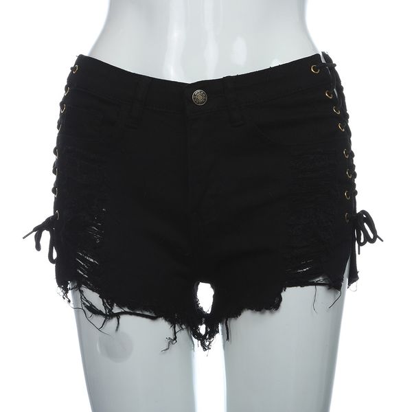 summer cool women girls daily hole destroyed ripped high waist casual soild jeans denim shorts jeans, White;black
summer cool women girls daily hole destroyed ripped high waist casual soild jeans denim shorts jeans, White;black