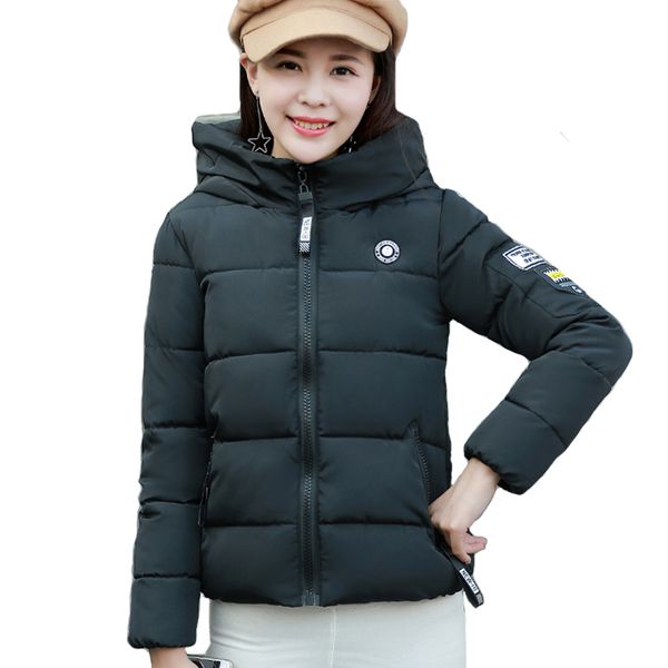 stand collar women winter jacket hooded short cotton padded outwear female coat casaco feminina inverno 2018 new arrival lj0824, Tan;black
stand collar women winter jacket hooded short cotton padded outwear female coat casaco feminina inverno 2018 new arrival lj0824, Tan;black