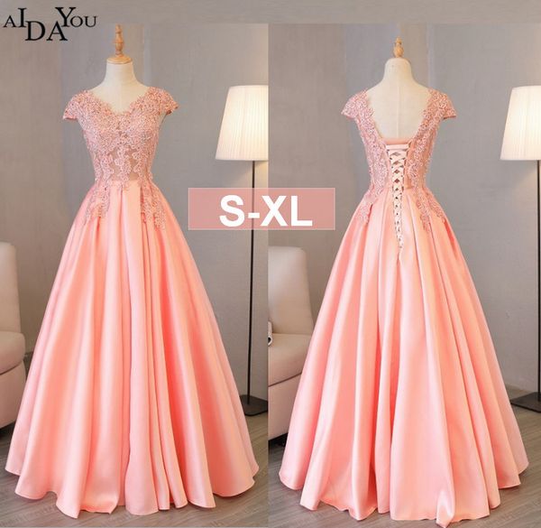 evening women lace dresses long for banquet a line v neck female lace up back slim luxury backless dress pink sequin ouc1651, White;black
evening women lace dresses long for banquet a line v neck female lace up back slim luxury backless dress pink sequin ouc1651, White;black