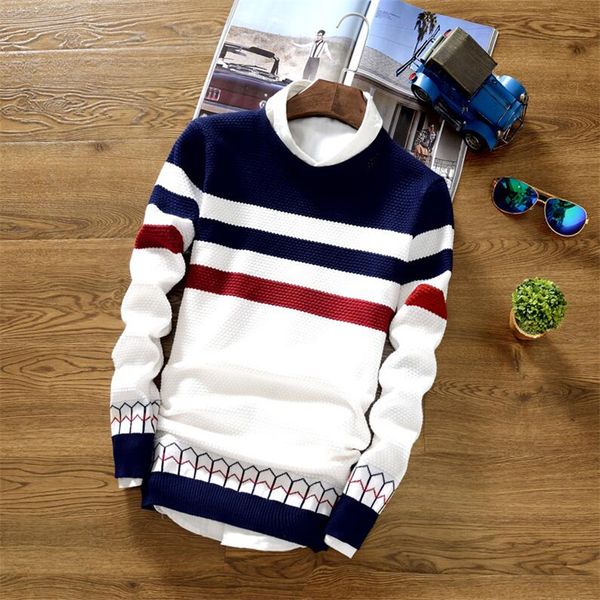 winter sweater men new arrival casual pullover men autumn o-neck patchwork stripe knitted male loose sweaters mens clothes, White;black
winter sweater men new arrival casual pullover men autumn o-neck patchwork stripe knitted male loose sweaters mens clothes, White;black
