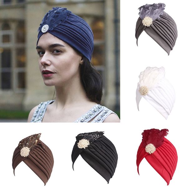 women ladies retro winter warm knitting hat turban brim hat cap feather cap winter hats for mature person, Blue;gray
women ladies retro winter warm knitting hat turban brim hat cap feather cap winter hats for mature person, Blue;gray