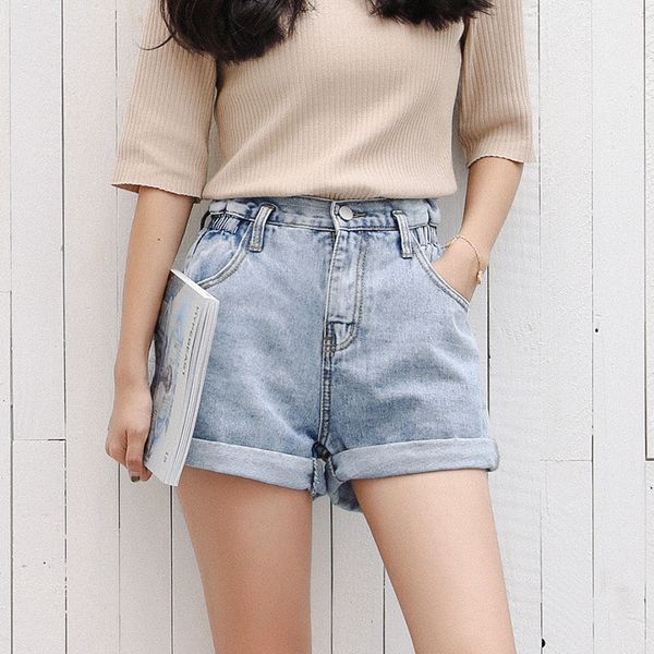 pockets washed women denim shorts high waist skinny jeans shorts fashion summer femme, Blue
pockets washed women denim shorts high waist skinny jeans shorts fashion summer femme, Blue