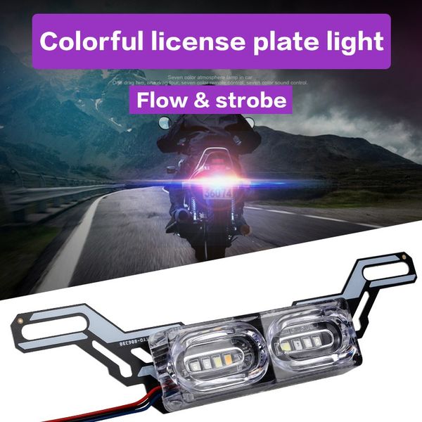1 шт мотоцикл drl strobe тормоз лампа led вспышка стоп поток rgb красочный led номерного знака тай предупреждение полиции дневного света
1 шт мотоцикл drl strobe тормоз лампа led вспышка стоп поток rgb красочный led номерного знака тай предупреждение полиции дневного света