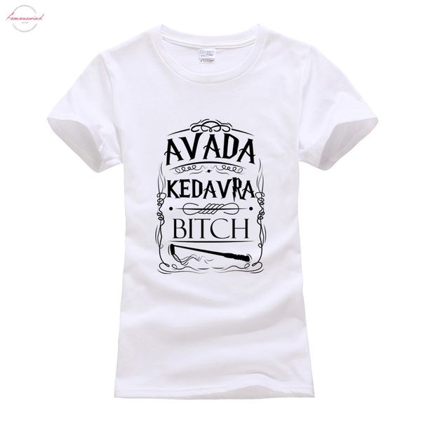 summer cotton brand camisetas punk tee avada kedavra funny print women t shirt 2019 fashion harajuku cotton tee shirt femme, White
summer cotton brand camisetas punk tee avada kedavra funny print women t shirt 2019 fashion harajuku cotton tee shirt femme, White