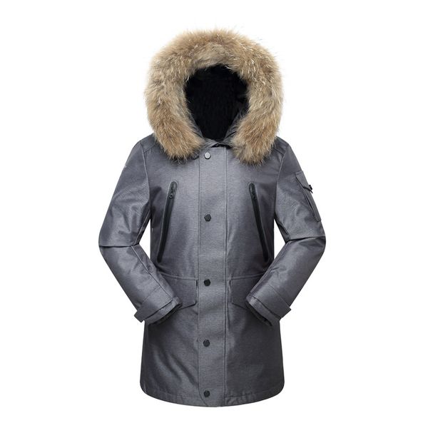 fur hooded duck down jackets men warm windproof and waterproof down coats male casual winter outerwer parkas -40c, Black
fur hooded duck down jackets men warm windproof and waterproof down coats male casual winter outerwer parkas -40c, Black