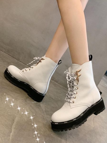 new style luxury women's shoes martin boots australian fashion design brand height to the calf ultra wide sole three platforms kftr, Black
new style luxury women's shoes martin boots australian fashion design brand height to the calf ultra wide sole three platforms kftr, Black
