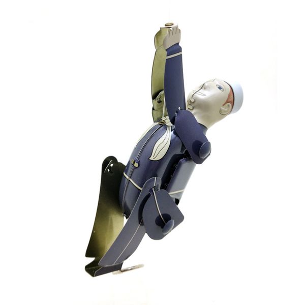 nb cartoon tinplate toy, rope climbing sailor, bar ornament, nostalgic style, for kid birthday christmas gift, collecting, ms654
nb cartoon tinplate toy, rope climbing sailor, bar ornament, nostalgic style, for kid birthday christmas gift, collecting, ms654
