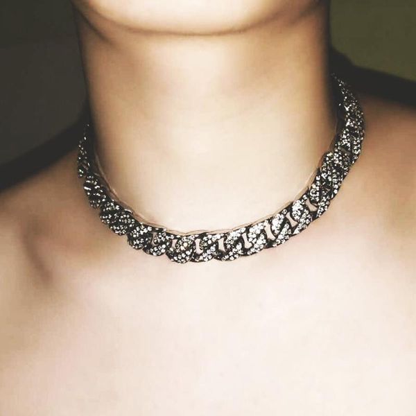 горный хрусталь ожерелье кубинская цепь мужчины женщины воротник хип-хоп открытый уличные аксессуары фестиваль подарок ожерелье hflsxl002, Silver
горный хрусталь ожерелье кубинская цепь мужчины женщины воротник хип-хоп открытый уличные аксессуары фестиваль подарок ожерелье hflsxl002, Silver