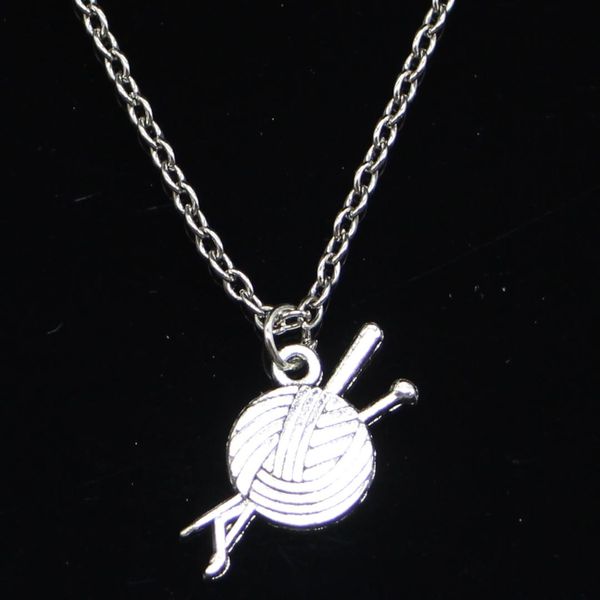 20pcs new fashion necklace 26x12mm yarn ball knit crochet silver pendants short long women men colar gift jewelry choker
20pcs new fashion necklace 26x12mm yarn ball knit crochet silver pendants short long women men colar gift jewelry choker