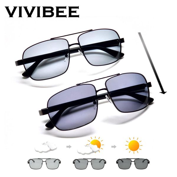 vivibee pchromic polarized sunglasses men black metal frame fishing 2020 male rectangle color changing retro goggles
vivibee pchromic polarized sunglasses men black metal frame fishing 2020 male rectangle color changing retro goggles