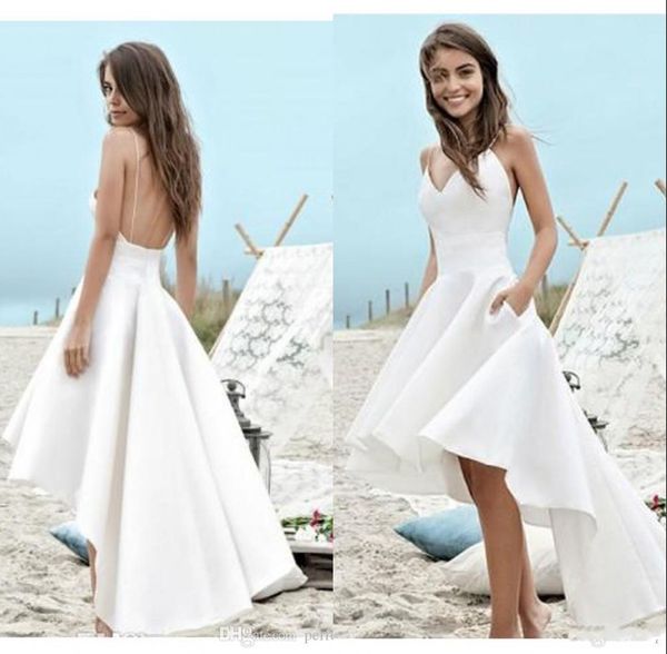 Lace Short Beach Wedding Dresses Sheer Garden High Low Litter Bride Dress Cheap Country Bridal Gown Plus Size Vestido de novia
Lace Short Beach Wedding Dresses Sheer Garden High Low Litter Bride Dress Cheap Country Bridal Gown Plus Size Vestido de novia