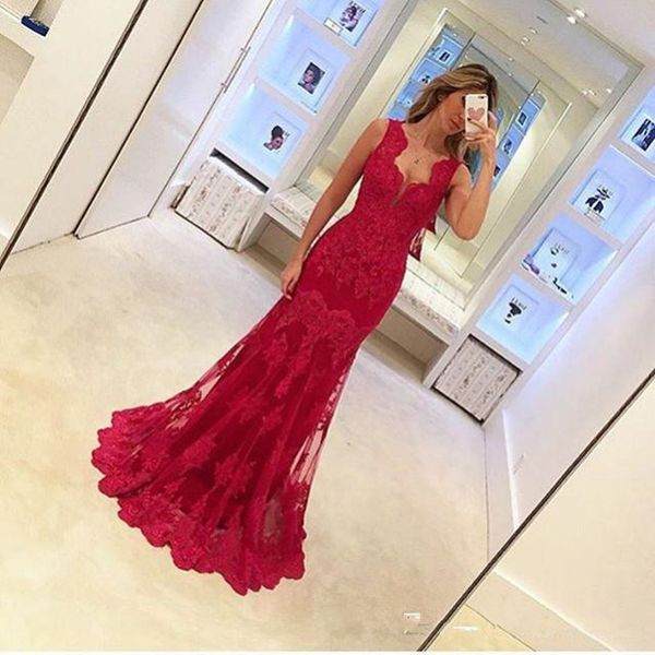 2019 new red formal arabic lace evening dresses sweetheart appliques mermaid floor length dubai elegant prom party red carpet gowns custom, Black;red
2019 new red formal arabic lace evening dresses sweetheart appliques mermaid floor length dubai elegant prom party red carpet gowns custom, Black;red
