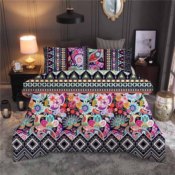 bohemian printed bedding set mandala duvet cover sets king quilt cover bed linen
bohemian printed bedding set mandala duvet cover sets king quilt cover bed linen