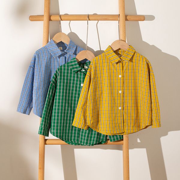 2020 spring new products korean-style children long-sleeved shirt men and women children plaid base lapel shirt college style to, White;black
2020 spring new products korean-style children long-sleeved shirt men and women children plaid base lapel shirt college style to, White;black